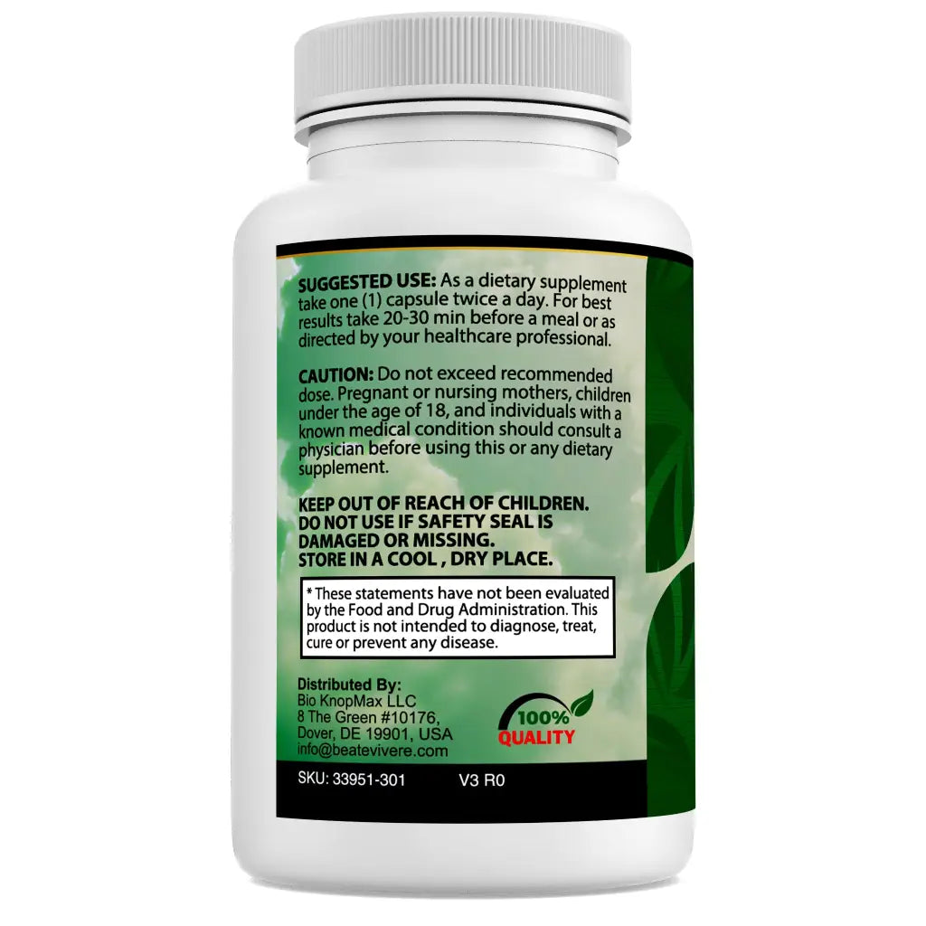 Chlorella Pure 500mg Capsules - Vitamins & Supplements