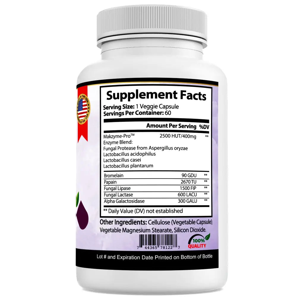 Digestive Enzyme Capsules - Vitamins & Supplements