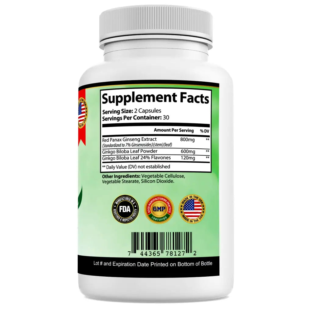 Ginkgo Biloba Ultra Capsules - Vitamins & Supplements