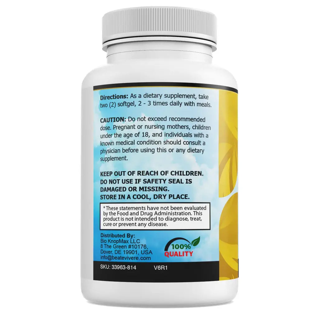 Omega-3 Fish Oil 2400mg Capsules - Vitamins & Supplements