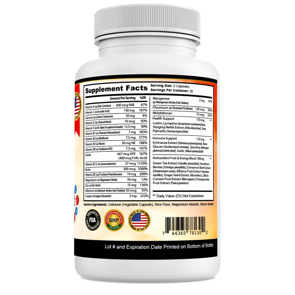 Complete Multivitamin for Men - Vitamins & Supplements